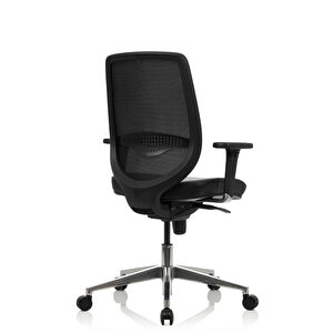 Bürosit Rhyme Alüminyum Ayarlı Kolçaklı Çalışma Koltuğu (suni Deri)