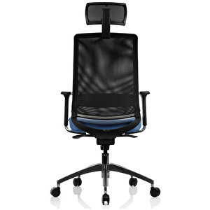 Bürosit Reflex 9 Başlıklı Alüminyum Çalışma Koltuğu (kumaş)
