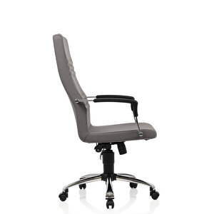 Dolphin 9 Krom Çalışma Koltuğu (kumaş)