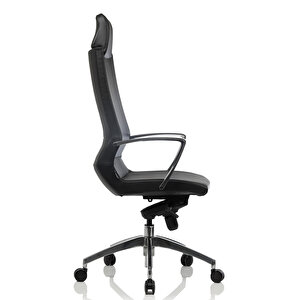 Bürosit Omega 9 Başlıklı Çalışma Koltuğu (suni Deri)