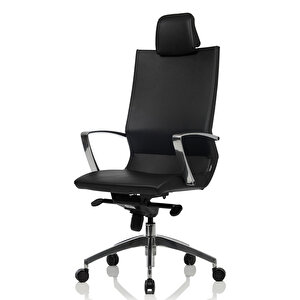 Bürosit Omega 9 Başlıklı Çalışma Koltuğu (suni Deri)