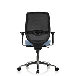 Bürosit Rhyme Alüminyum Ayarlı Kolçaklı Çalışma Koltuğu (kumaş)