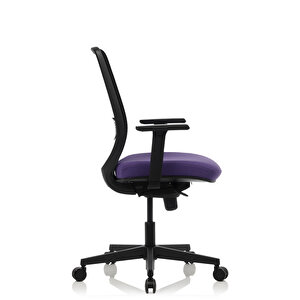 Bürosit Rhyme Plastik Ayarlı Kolçaklı Çalışma Koltuğu (kumaş)