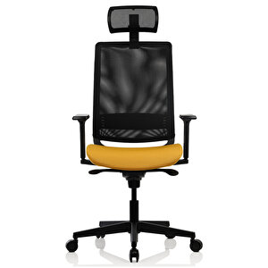 Reflex 9 Başlıklı Plastik Çalışma Koltuğu (kumaş)