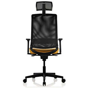 Bürosit Reflex 9 Başlıklı Plastik Çalışma Koltuğu (kumaş)