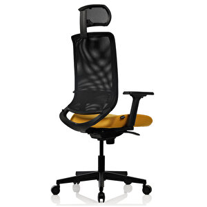 Bürosit Reflex 9 Başlıklı Plastik Çalışma Koltuğu (kumaş)