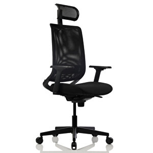 Reflex 9 Başlıklı Plastik Çalışma Koltuğu (kumaş)