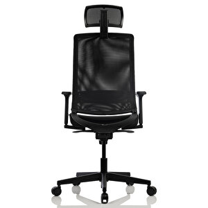 Bürosit Reflex 9 Başlıklı Plastik Çalışma Koltuğu (kumaş)