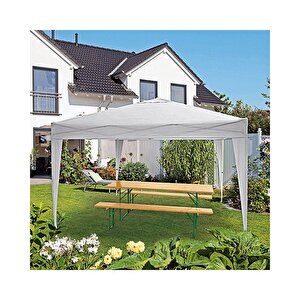 Çardak Otomatik Bahçe Çardağı Bahçe Çadırı Tente Taşıma Çantalı 3*3 Metre Parti Çadırı Pc01