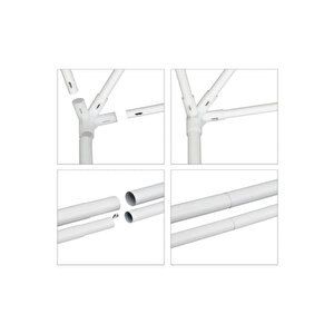 Çardak Bahçe Çardağı Gölgelik Tente 3*3 Metre Gazebo Parti Çadırı Pc02