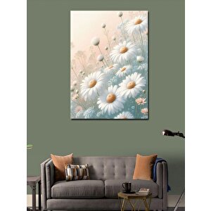 Kanvas Tablo Papatyalar 100x140 cm