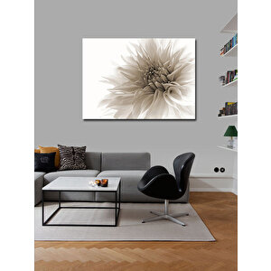 Kanvas Tablo Beyaz Çiçek 100x140 cm