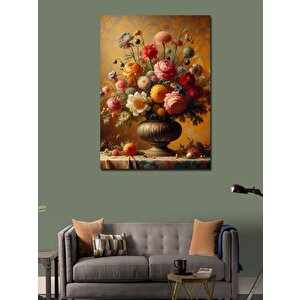 Kanvas Tablo Vazodaki Çiçekler 70x100 cm