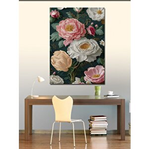Kanvas Tablo Renkli Çiçekler 100x140 cm