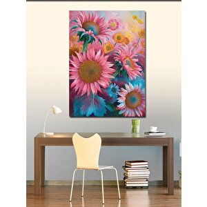 Kanvas Tablo Ay Çiçekleri 100x140 cm