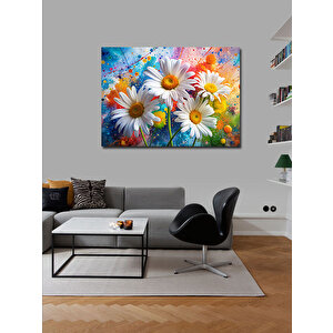 Kanvas Tablo Papatyalar 100x140 cm