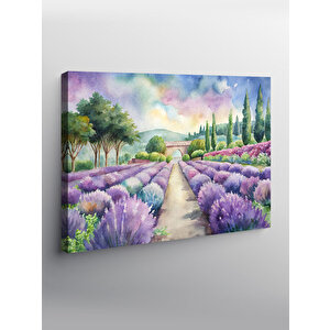 Kanvas Tablo Ağaçlar Ve Çiçekler 100x140 cm