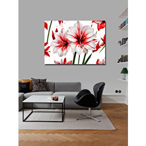 Kanvas Tablo Renkli Çiçekler 70x100 cm