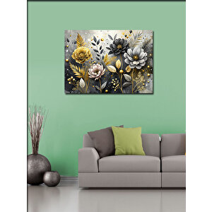 Kanvas Tablo Renkli Çiçekler 70x100 cm