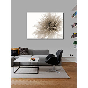 Kanvas Tablo Beyaz Çiçek 100x140 cm
