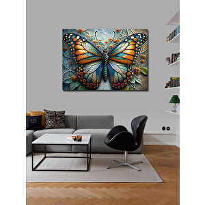 Kanvas Tablo Desenli Kelebek 70x100 cm
