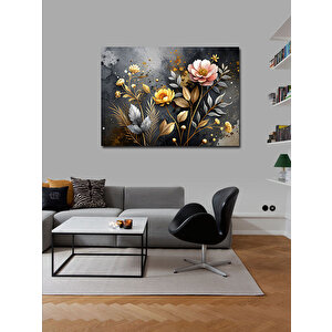 Kanvas Tablo Renkli Çiçekler 100x140 cm
