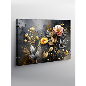Kanvas Tablo Renkli Çiçekler 70x100 cm