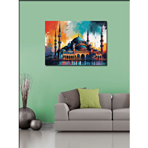 Kanvas Tablo Cami Manzarası 70x100 cm