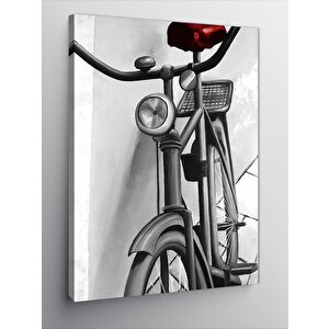 Kanvas Tablo Retro Bisiklet 100x140 cm