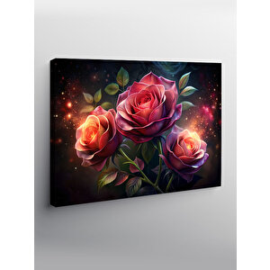 Kanvas Tablo Kırmızı Güller 70x100 cm