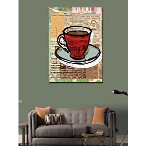 Kanvas Tablo Büyük Boy Çay 70x100 cm