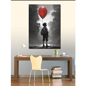 Kanvas Tablo Balonlu Çocuk