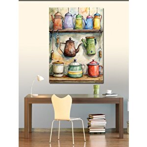Kanvas Tablo Köy Mutfağı  70x100 cm