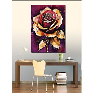 Kanvas Tablo Gül 70x100 cm