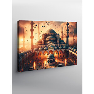 Kanvas Tablo Cami Manzarası 70x100 cm