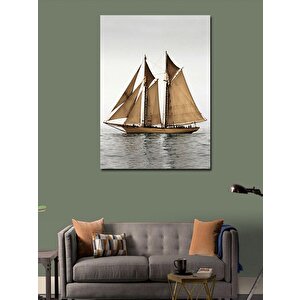 Kanvas Tablo Yelkenli Tekne 70x100 cm