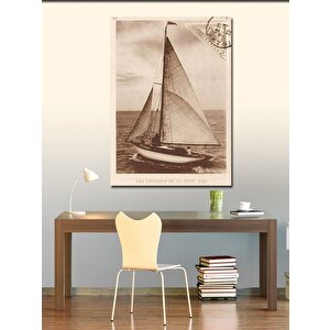 Kanvas Tablo Yelkenli Tekne 70x100 cm