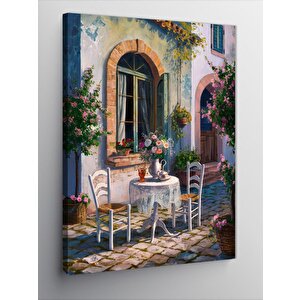 Kanvas Tablo Köy Evi 70x100 cm