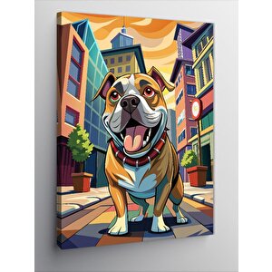Kanvas Tablo Sevimli Köpek