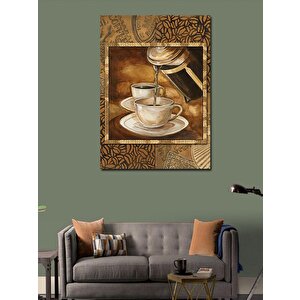 Kanvas Tablo Filtre Kahve 100x140 cm