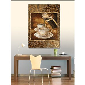 Kanvas Tablo Filtre Kahve 100x140 cm