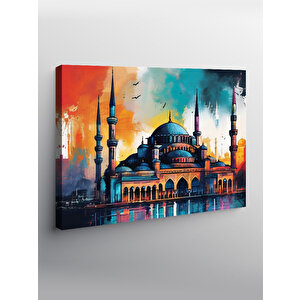 Kanvas Tablo Cami Manzarası