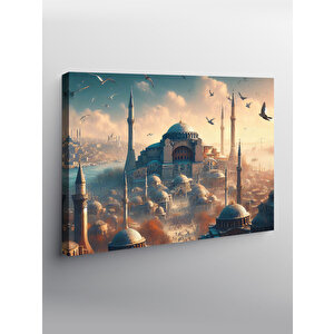 Kanvas Tablo Cami Manzarası