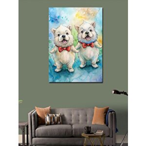 Kanvas Tablo Serinlik Köpekler 70x100 cm