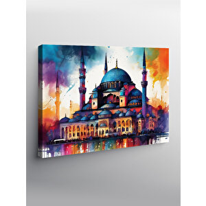 Kanvas Tablo Cami Manzarası