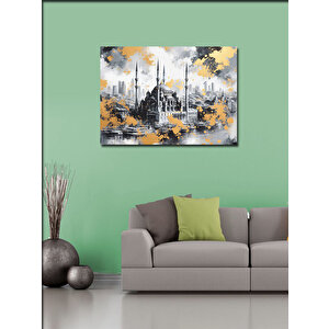 Kanvas Tablo Cami Manzaralı 100x140 cm