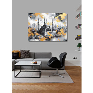 Kanvas Tablo Cami Manzaralı 100x140 cm