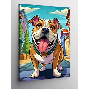 Kanvas Tablo Sevimli Köpek