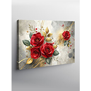 Kanvas Tablo Kırmızı Güller 70x100 cm
