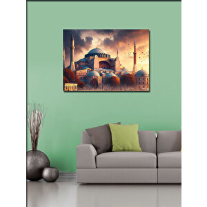 Kanvas Tablo Cami Manzarası 70x100 cm